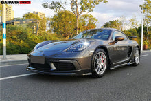 Load image into Gallery viewer, DarwinPRO 2016-2025 Porsche 718 Cayman &amp; Boxster Carbon Fiber Side Air Vents - DarwinPRO Aerodynamics
