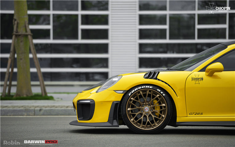 2012-2015 Porsche 911 991.1 Carrera S Targa 4 4S GT2RS Style Partial Carbon Fiber Fender - DarwinPRO Aerodynamics