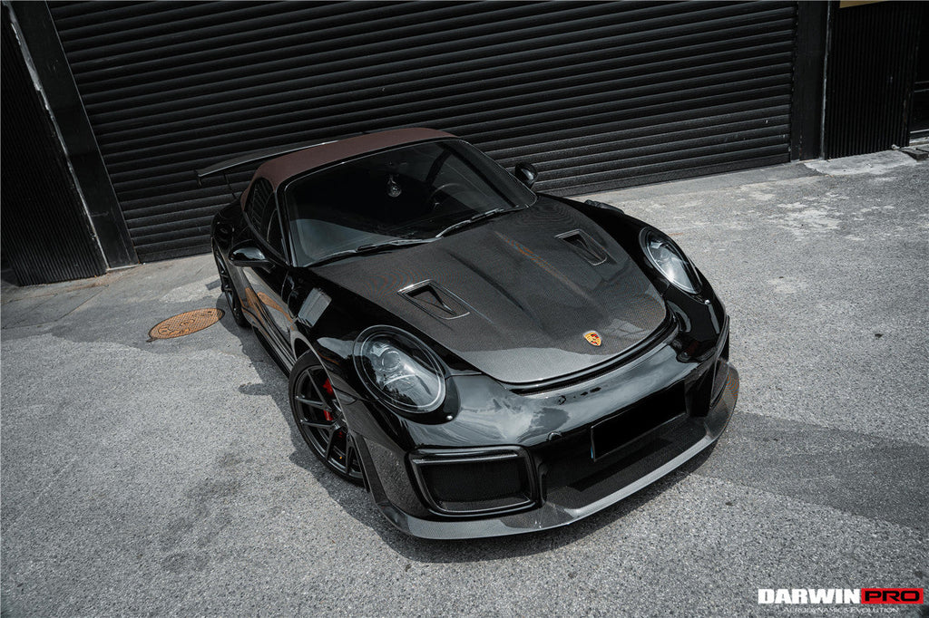 2012-2015 Porsche 911 991.1 Carrera S Targa 4 4S GT2RS Style Partial Carbon Fiber Fender - DarwinPRO Aerodynamics