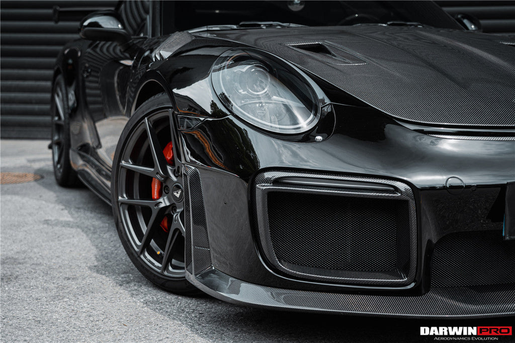 2012-2015 Porsche 911 991.1 Carrera S Targa 4 4S GT2RS Style Front Bumper - DarwinPRO Aerodynamics