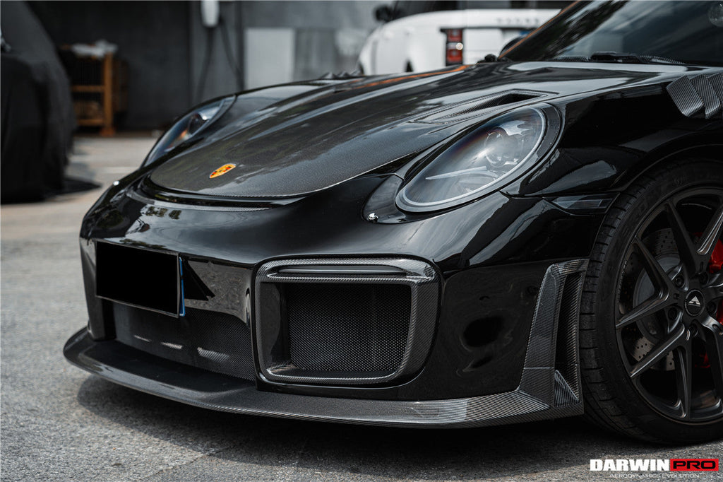 2012-2015 Porsche 911 991.1 Carrera S Targa 4 4S GT2RS Style Front Bumper - DarwinPRO Aerodynamics
