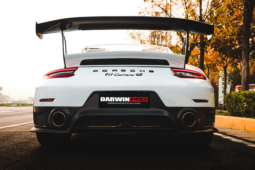 2012-2015 Porsche 911 991.1 Carrera S GT2RS Style Rear Bumper ( Need Change 991.2 Tailight) - DarwinPRO Aerodynamics