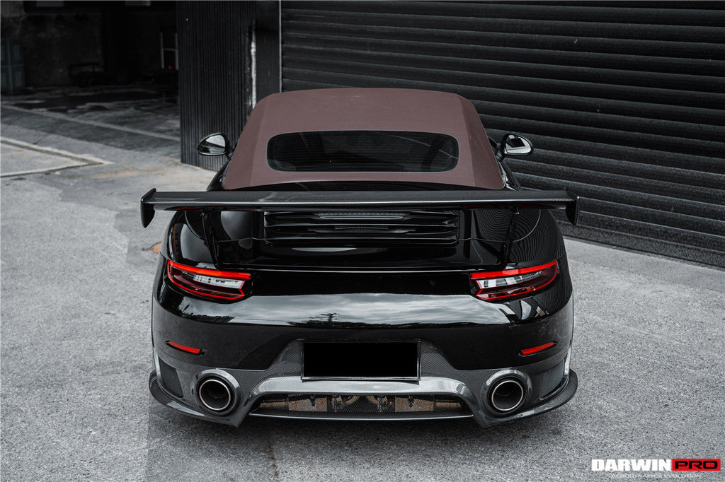 2012-2015 Porsche 911 991.1 Carrera S GT2RS Style Rear Bumper ( Need Change 991.2 Tailight) - DarwinPRO Aerodynamics