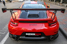 Load image into Gallery viewer, DarwinPRO 2016-2019 Porsche 911 991.2 Carrera &amp; S GT2RS Style Partial Carbon Fiber Rear Bumper - DarwinPRO Aerodynamics