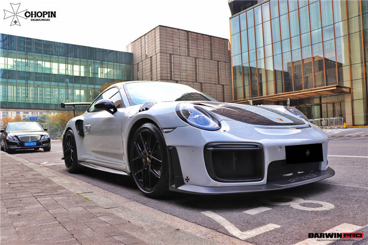 DarwinPRO 2016-2019 Porsche 911 991.2 Carrera S GT2RS-Style GT2RS Carbon Fiber Side Skirts - DarwinPRO Aerodynamics
