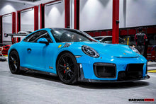 Load image into Gallery viewer, DarwinPRO 2016-2019 Porsche 911 991.2 Carrera &amp;Targa 4 &amp; 4S GT2RS Style Partial Carbon Fiber Front Bumper - DarwinPRO Aerodynamics