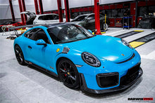 Load image into Gallery viewer, DarwinPRO 2016-2019 Porsche 911 991.2 Carrera &amp;Targa 4 &amp; 4S GT2RS Style Partial Carbon Fiber Front Bumper - DarwinPRO Aerodynamics