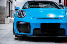 Load image into Gallery viewer, DarwinPRO 2016-2019 Porsche 911 991.2 Carrera &amp;Targa 4 &amp; 4S GT2RS Style Partial Carbon Fiber Front Bumper - DarwinPRO Aerodynamics