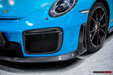 Load image into Gallery viewer, DarwinPRO 2016-2019 Porsche 911 991.2 Carrera &amp;Targa 4 &amp; 4S GT2RS Style Partial Carbon Fiber Front Bumper - DarwinPRO Aerodynamics