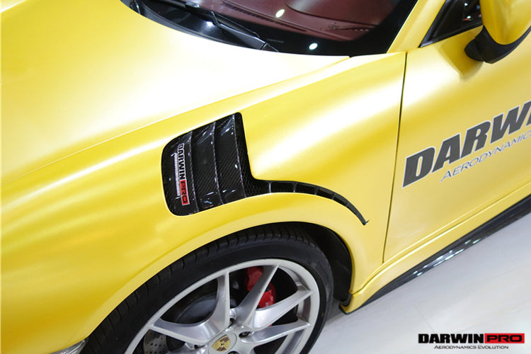2012-2015 Porsche 911 991.1 Carrera Targa S 4 4S GT3 Convert GT3RS Style Partial Carbon Fiber Fender