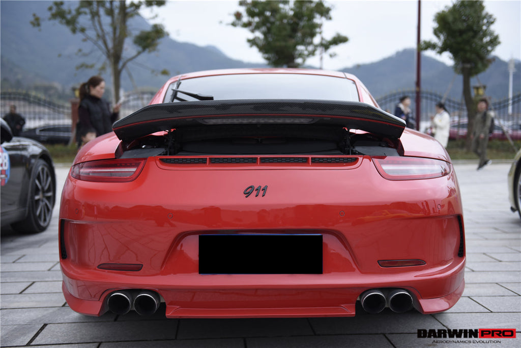 2012-2015 Porsche 911 991.1 2C Carrera and S Convert GT3 Style Rear Bumper (For Quad-Exhaust)