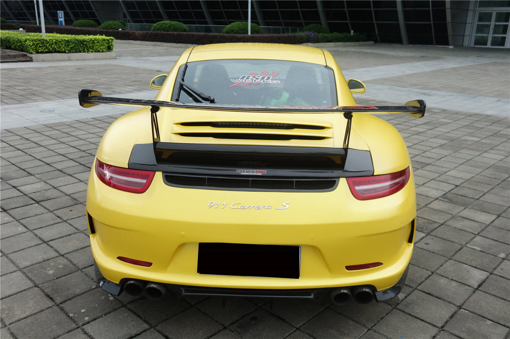 2012-2015 Porsche 911 991.1 2C Carrera and S Convert GT3V Style Rear Bumper With Diffuser (For Quad-Exhaust)
