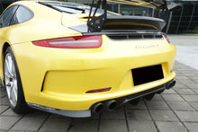 Load image into Gallery viewer, 2012-2015 Porsche 911 991.1 2C Carrera and S Convert GT3V Style Rear Bumper With Diffuser (For Quad-Exhaust)