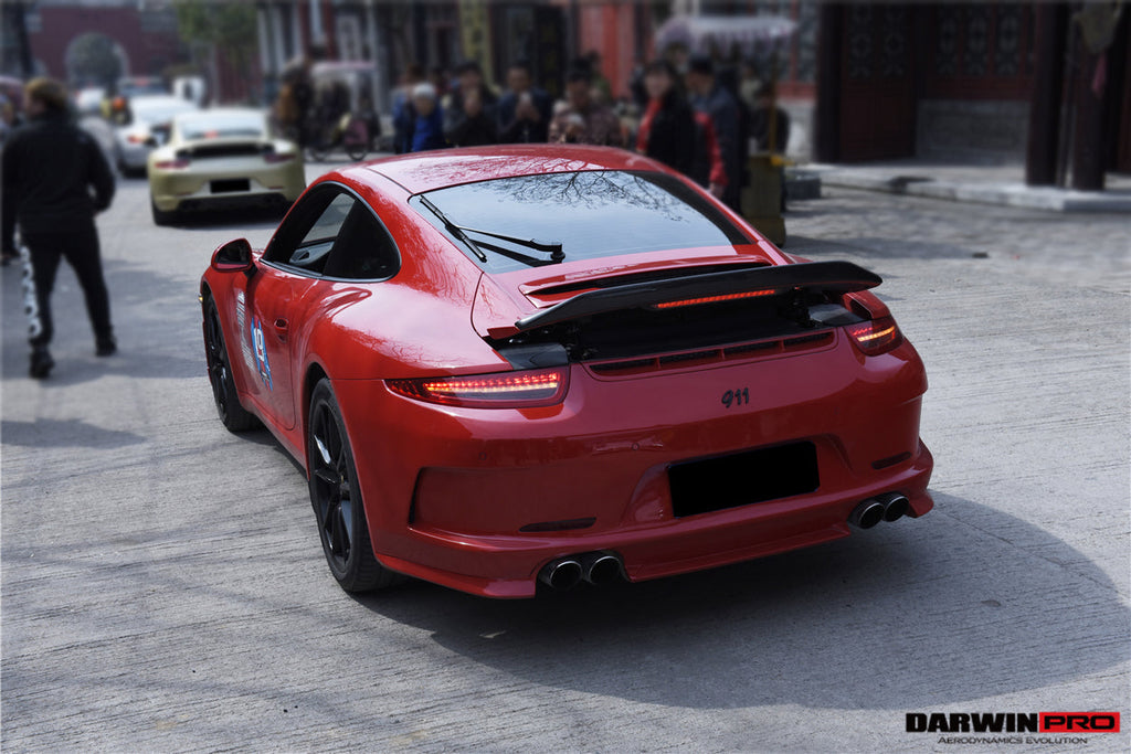 2012-2015 Porsche 911 991.1 2C Carrera and S Convert GT3 Style Rear Bumper (For Quad-Exhaust)
