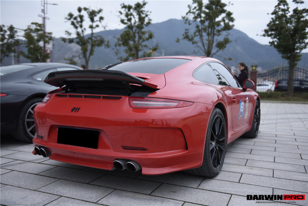 2012-2015 Porsche 911 991.1 2C Carrera and S Convert GT3 Style Rear Bumper (For Quad-Exhaust)