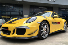 Load image into Gallery viewer, 2012-2015 Porsche 911 991.1 Carrera Targa  S 4 4S GT3 Style Front Bumper Canards