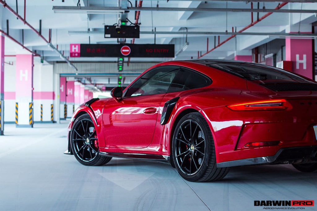 2013-2019 Porsche 911 991 Carrera Targa 4 4S 4C Only GT2RS Style Side Skirts