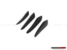 Load image into Gallery viewer, DarwinPRO 2016-2019 Porsche 911 991.2 Turbo S BKSS Style Carbon Fiber Front Canards
