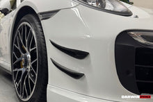 Load image into Gallery viewer, DarwinPRO 2016-2019 Porsche 911 991.2 Turbo S BKSS Style Carbon Fiber Front Canards