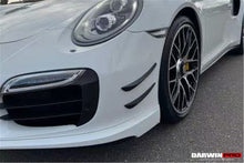 Load image into Gallery viewer, DarwinPRO 2016-2019 Porsche 911 991.2 Turbo S BKSS Style Carbon Fiber Front Canards