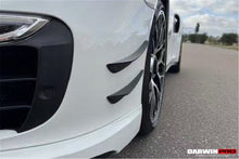 Load image into Gallery viewer, DarwinPRO 2016-2019 Porsche 911 991.2 Turbo S BKSS Style Carbon Fiber Front Canards