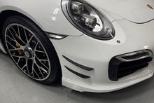 Load image into Gallery viewer, DarwinPRO 2016-2019 Porsche 911 991.2 Turbo S BKSS Style Carbon Fiber Front Canards - DarwinPRO Aerodynamics