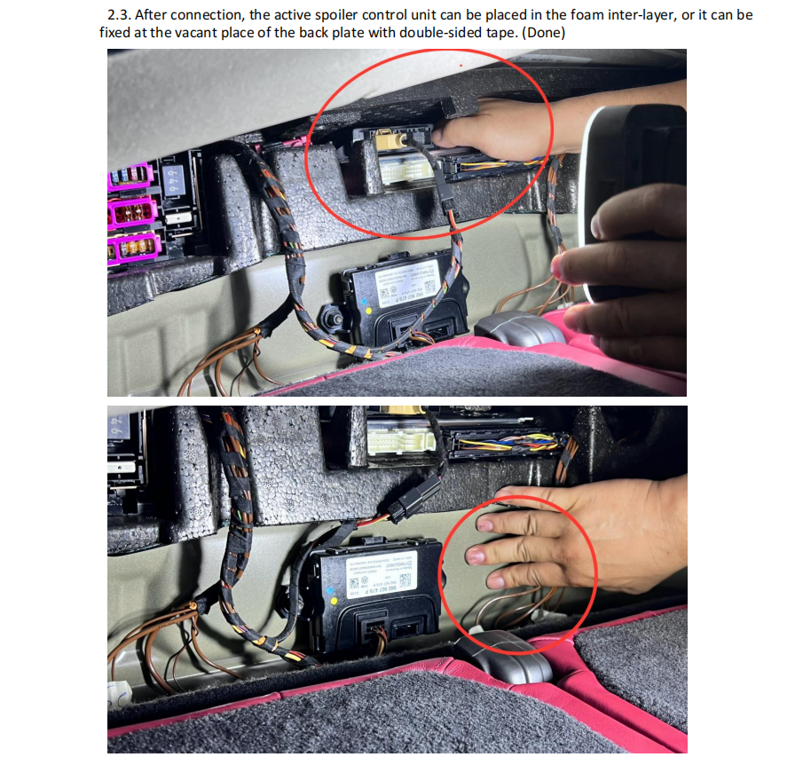 2019-2024 Porsche 911 992 Carrera Coupe And Cabriolet Spoiler Control Unit (Active Spoiler Jammer)