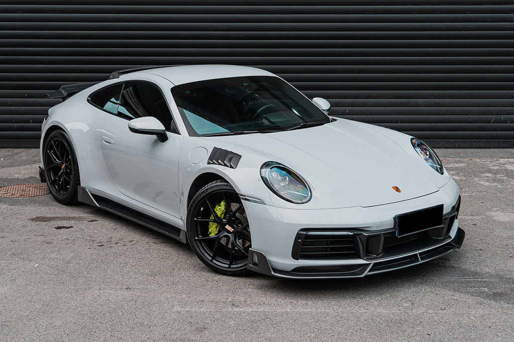 DarwinPRO 2019-2023 Porsche 911 992 Carrera S & 4 & 4S & Targa & Cabriolet BKSS Style Side Skirts - DarwinPRO Aerodynamics
