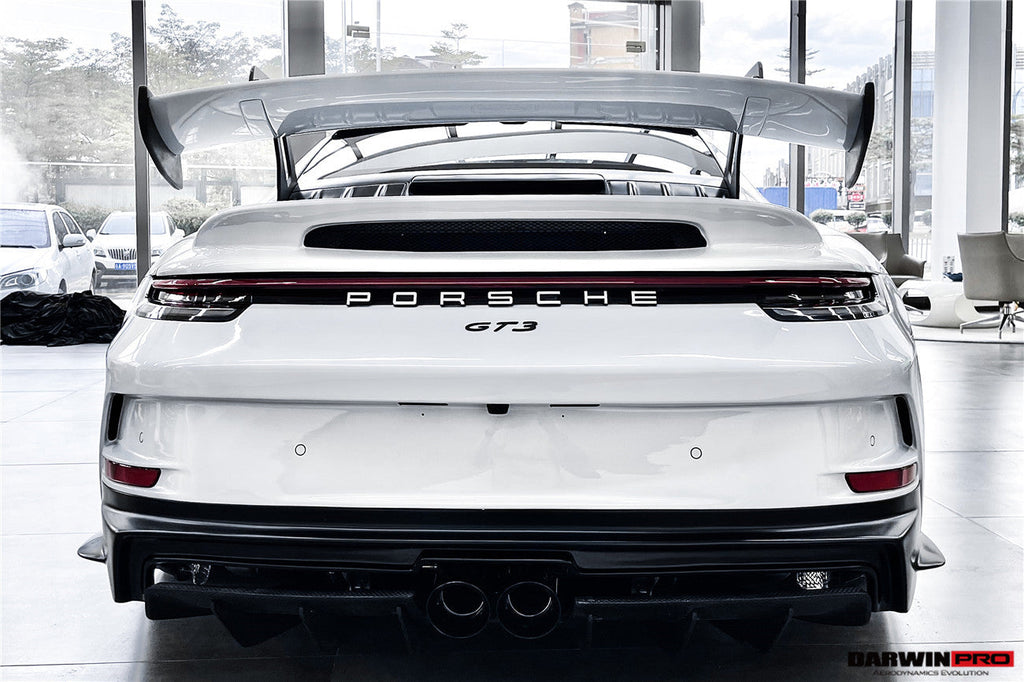 DarwinPRO 2019-2024 Porsche 911 992 Carrera & S & 4 & 4S & Targa & Cabriolet GT3 Style Rear Bumper