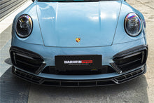 Load image into Gallery viewer, DarwinPRO 2019-2024 Porsche 911 992 Carrera &amp; 4 &amp; 4S &amp; Targa &amp; Cabriolet SD-Sport Design Model BKSSII Style Front Bumper Lip Splitter