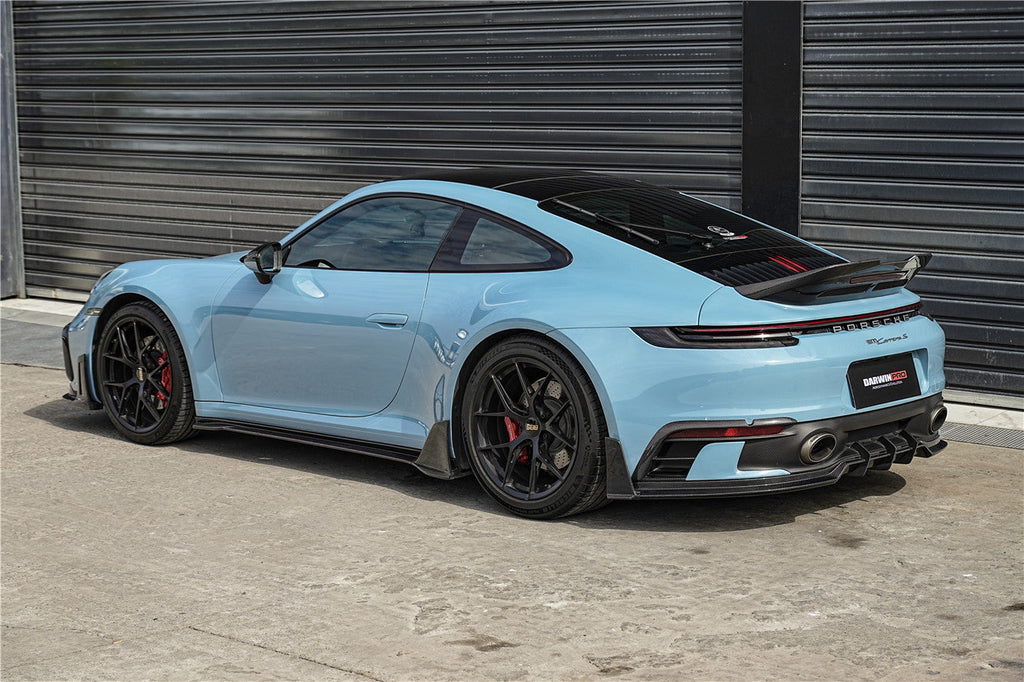 DarwinPRO 2019-2024 Porsche 911 992 Carrera S & 4 & 4S BKSS Ver.4 Style Trunk Wing