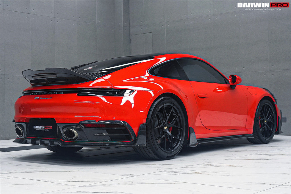 Darwinpro 2019-2024 Porsche 911 992 Carrera & Targa & 4 & 4S & Targa & Cabriolet BKSSII Style Rear Lip