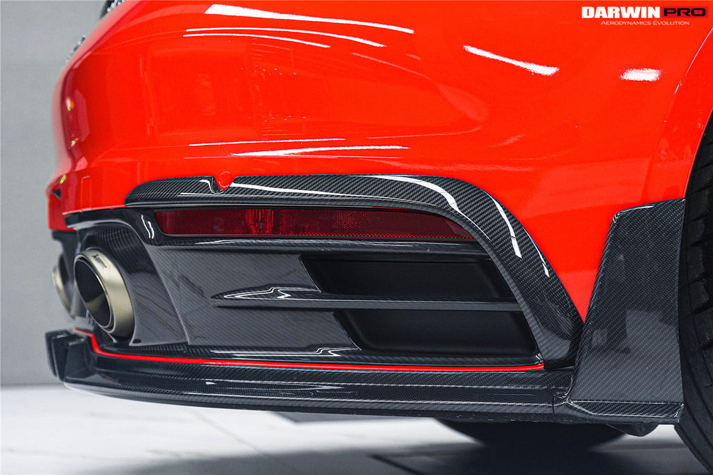 Darwinpro 2019-2024 Porsche 911 992 Carrera & Targa & 4 & 4S & Targa & Cabriolet BKSSII Style Rear Lip
