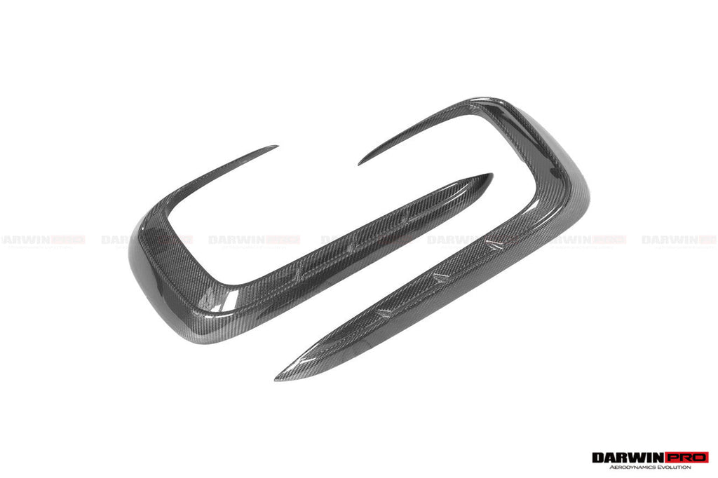 Darwinpro 2019-2024 Porsche 911 992 Carrera & 4 & 4S & Targa & Cabriolet BKSSII Style Front Bumper Vent Trims