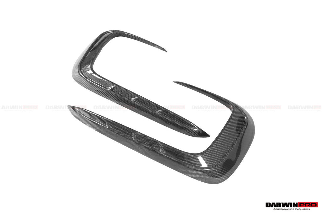Darwinpro 2019-2024 Porsche 911 992 Carrera & 4 & 4S & Targa & Cabriolet BKSSII Style Front Bumper Vent Trims