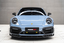 Load image into Gallery viewer, DarwinPRO 2019-2024 Porsche 911 992 Carrera &amp; 4 &amp; 4S &amp; Targa &amp; Cabriolet SD-Sport Design Model BKSSII Style Front Bumper Lip Splitter