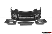 Load image into Gallery viewer, 2013-2019 Porsche 911 991 Turbo S GT2RS Style Partial Carbon Fiber Front Bumper and Fender - DarwinPRO Aerodynamics