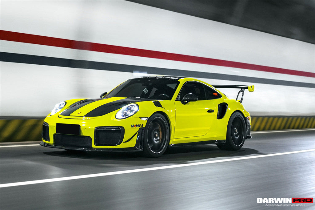 2013-2019 Porsche 991 Turbo S GT2RS Style Carbon Fiber Quarter Panel Side Scoops - DarwinPRO Aerodynamics