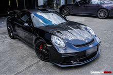 Load image into Gallery viewer, DarwinPRO 2012-2019 Porsche 991 Carrera S &amp; Targa 4 &amp; 4s GT2RS Style Carbon Fiber Hood - DarwinPRO Aerodynamics
