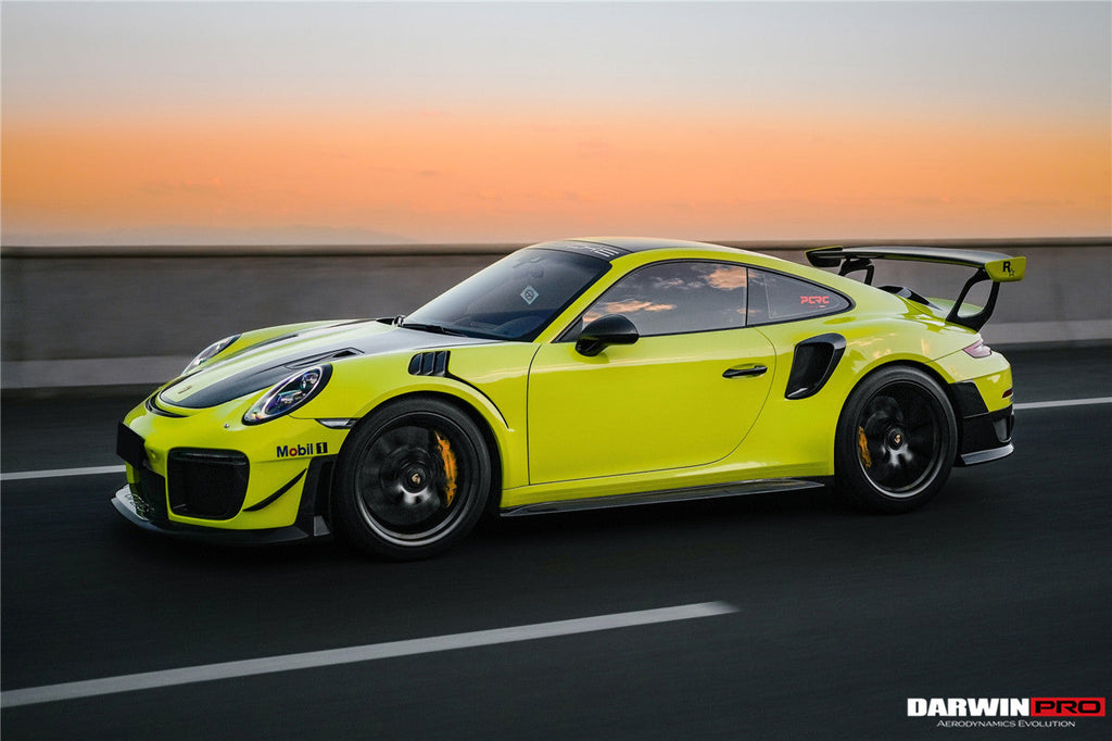 2013-2019 Porsche 991 Turbo S GT2RS Carbon Fiber Side Skirts - DarwinPRO Aerodynamics