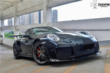 Load image into Gallery viewer, 2013-2019 Porsche 911 991 Turbo S GT2RS Style Partial Carbon Fiber Front Bumper and Fender - DarwinPRO Aerodynamics
