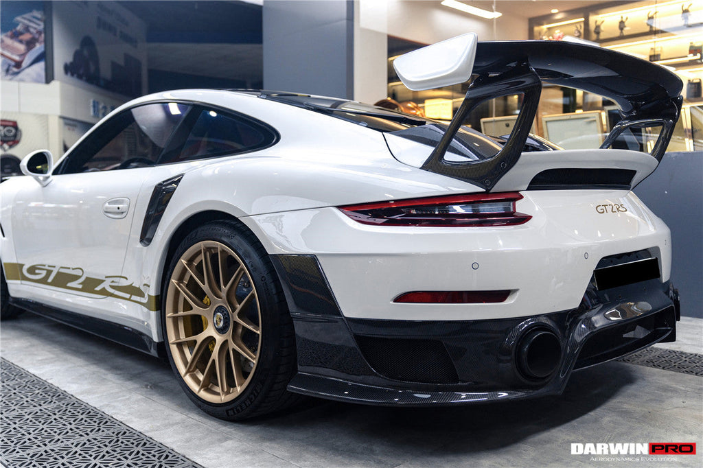 2013-2019 Porsche 991 Turbo S GT2RS Style Carbon Fiber Quarter Panel Side Scoops - DarwinPRO Aerodynamics