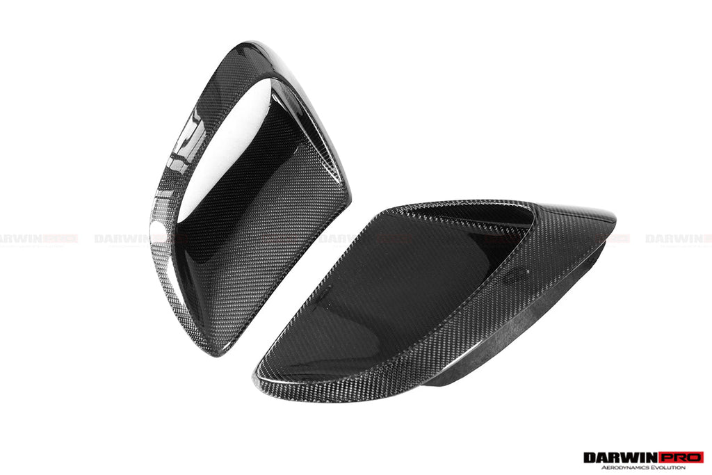 2013-2019 Porsche 991 Turbo S GT2RS Style Carbon Fiber Quarter Panel Side Scoops - DarwinPRO Aerodynamics