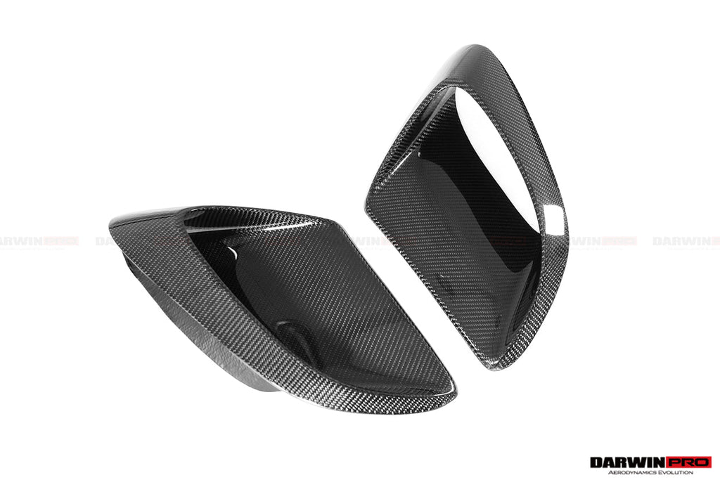2013-2019 Porsche 991 Turbo S GT2RS Style Carbon Fiber Quarter Panel Side Scoops - DarwinPRO Aerodynamics