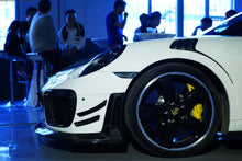 Load image into Gallery viewer, 2013-2019 Porsche 911 991 Turbo S GT2RS Style Partial Carbon Fiber Front Bumper and Fender - DarwinPRO Aerodynamics