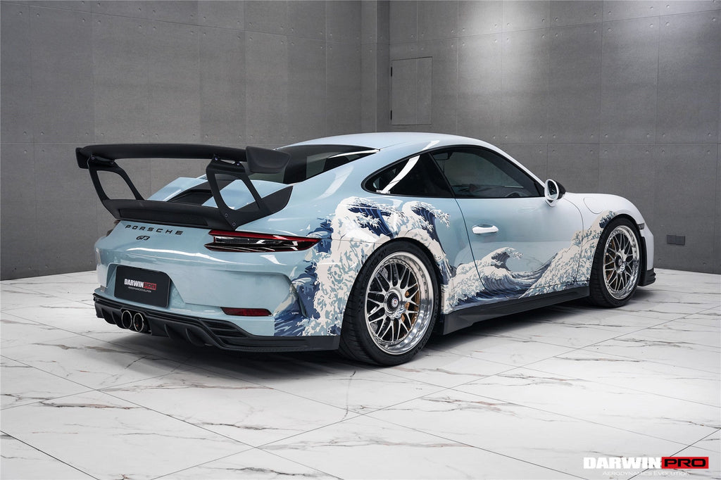 DarwinPRO 2017-2019 Porsche 911 991.2 GT3 Only BKSS Style Carbon Fiber Full Body Soft Kit