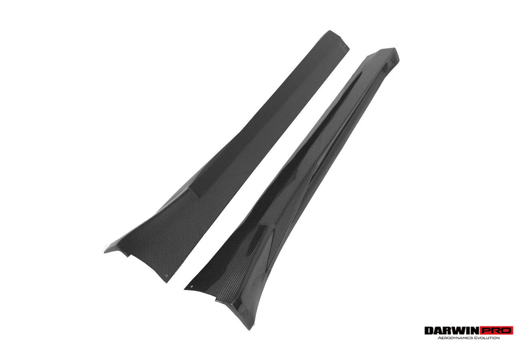 DarwinPRO 2017-2019 Porsche 911 991.2 GT3 Only BKSS Style Carbon Fiber Side Skirts