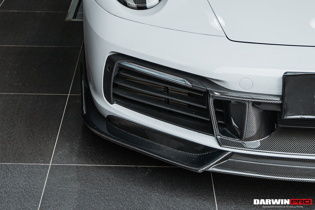 DarwinPRO 2019-2023 Porsche 911 992 Carrera S & 4 & 4S & Targa & Cabriolet BKSS Style Front Middle Lip