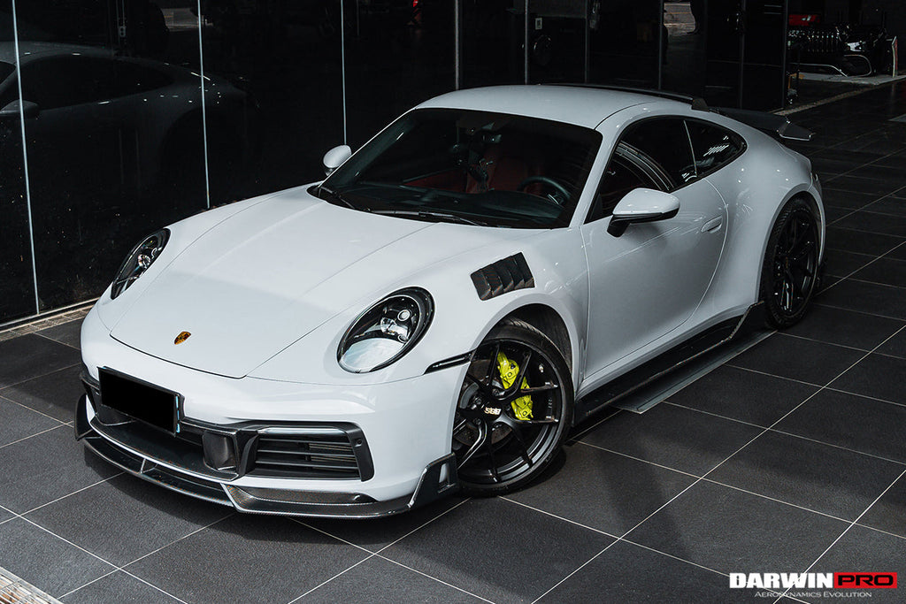 DarwinPRO 2019-2023 Porsche 911 992 Carrera S & 4 & 4S & Targa & Cabriolet BKSS Style Front Fender