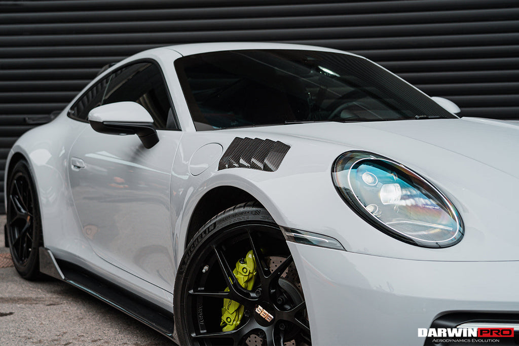DarwinPRO 2019-2023 Porsche 911 992 Carrera S & 4 & 4S & Targa & Cabriolet BKSS Style Front Fender